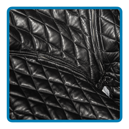 leather bondage suit, total enclosure leather, quilted leather, fetish, dom sub, slave, dungeon
