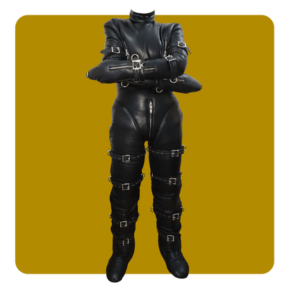 Padded Bondage Suit LeatherPrison Padded Bondage Suit LeatherPrison